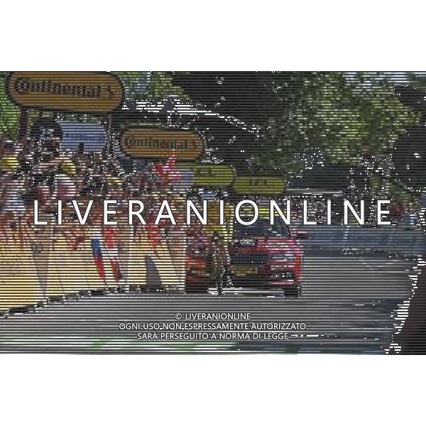 23-07-2022 Tour De France; Tappa 20 Lacapelle Marival - Rocamadour; 2022, Jumbo - Visma; Vingegaard, Jonas; Rocamadour; ©SIROTTTI / AGENZIA ALDO LIVERANI SAS