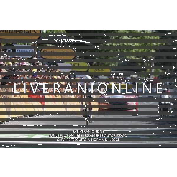 23-07-2022 Tour De France; Tappa 20 Lacapelle Marival - Rocamadour; 2022, Uae Emirates; Pogacar, Tadej; Rocamadour; ©SIROTTTI / AGENZIA ALDO LIVERANI SAS