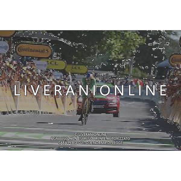 23-07-2022 Tour De France; Tappa 20 Lacapelle Marival - Rocamadour; 2022, Jumbo - Visma; Van Aert, Wout; Rocamadour; ©SIROTTTI / AGENZIA ALDO LIVERANI SAS