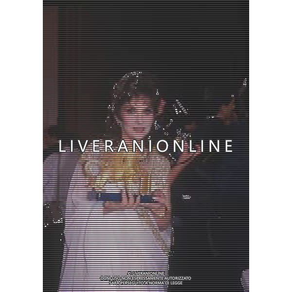 RETROSPETTIVA GINA LOLLOBRIGIDA ATTRICE NELLA FOTO GINA LOLLOBRIGIDA NELL\'ANNO 1992 A VENEZIA PREMIO ALLA CARRIERA AG ALDO LIVERANI SAS 