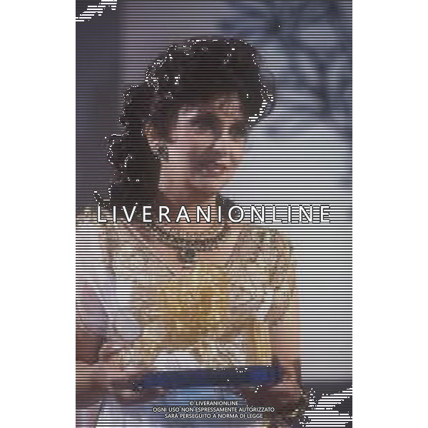 RETROSPETTIVA GINA LOLLOBRIGIDA ATTRICE NELLA FOTO GINA LOLLOBRIGIDA NELL\'ANNO 1992 A VENEZIA PREMIO ALLA CARRIERA AG ALDO LIVERANI SAS 