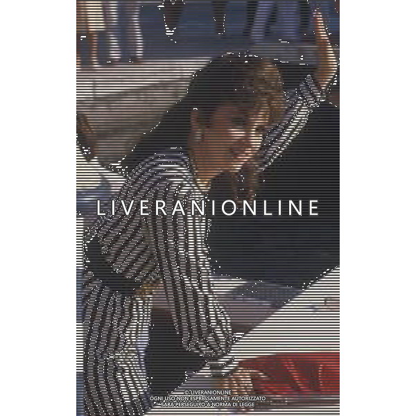 RETROSPETTIVA GINA LOLLOBRIGIDA ATTRICE NELLA FOTO GINA LOLLOBRIGIDA NELL\'ANNO 1992 A VENEZIA PREMIO ALLA CARRIERA AG ALDO LIVERANI SAS 