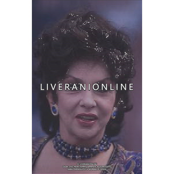 RETROSPETTIVA GINA LOLLOBRIGIDA ATTRICE NELLA FOTO GINA LOLLOBRIGIDA NELL\'ANNO 1997 A VENEZIA  AG ALDO LIVERANI SAS  
