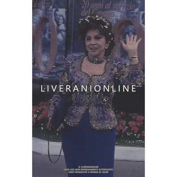 RETROSPETTIVA GINA LOLLOBRIGIDA ATTRICE NELLA FOTO GINA LOLLOBRIGIDA NELL\'ANNO 1997 A VENEZIA  AG ALDO LIVERANI SAS  