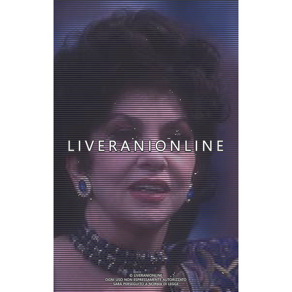 RETROSPETTIVA GINA LOLLOBRIGIDA ATTRICE NELLA FOTO GINA LOLLOBRIGIDA NELL\'ANNO 1997 A VENEZIA  AG ALDO LIVERANI SAS  