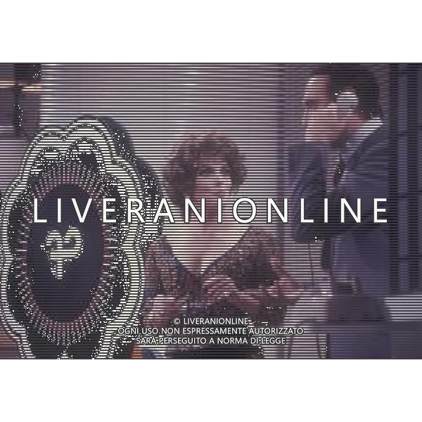 RETROSPETTIVA GINA LOLLOBRIGIDA ATTRICE NELLA FOTO GINA LOLLOBRIGIDA CON PIPPO BAUDO AG ALDO LIVERANI SAS  