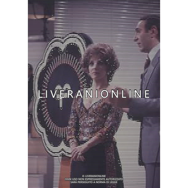 RETROSPETTIVA GINA LOLLOBRIGIDA ATTRICE NELLA FOTO GINA LOLLOBRIGIDA CON PIPPO BAUDO AG ALDO LIVERANI SAS  