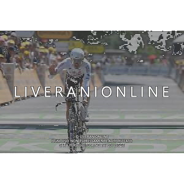 23-07-2022 Tour De France; Tappa 20 Lacapelle Marival - Rocamadour; 2022, Ag2r - Citroen; Cosnefroy, Benoit; Rocamadour; ©SIROTTI/ AGENZIA ALDO LIVERANI SAS