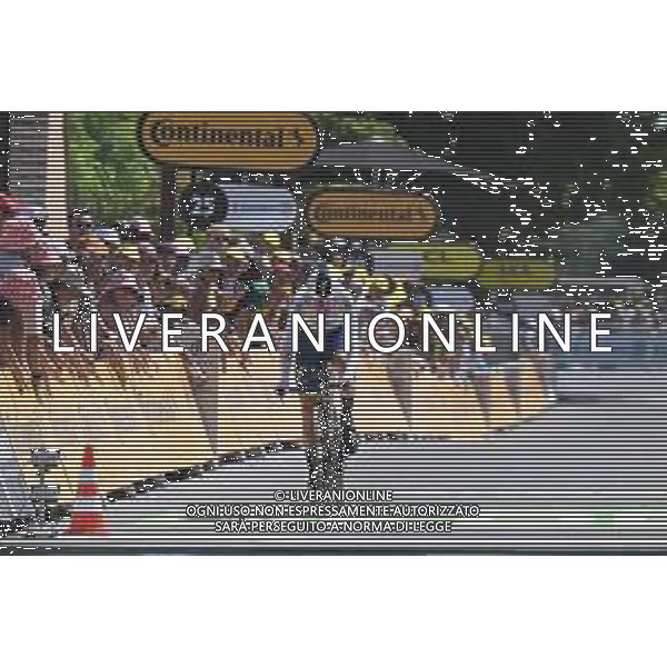 23-07-2022 Tour De France; Tappa 20 Lacapelle Marival - Rocamadour; 2022, Totalenergie; Latour, Pierre Roger; Rocamadour; ©SIROTTI/ AGENZIA ALDO LIVERANI SAS