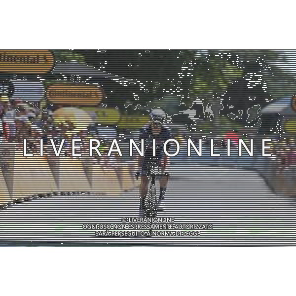 23-07-2022 Tour De France; Tappa 20 Lacapelle Marival - Rocamadour; 2022, Trek - Segafredo; Simmons, Quinn; Rocamadour; ©SIROTTI/ AGENZIA ALDO LIVERANI SAS