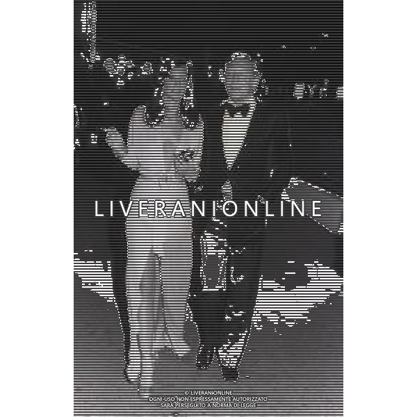 RETROSPETTIVA MARISA BERENSON ATTRICE NELLA FOTO MARISA BERENSON A CANNES NELL\'ANNO1972 AG ALDO LIVERANI SAS
