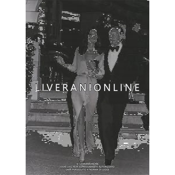 RETROSPETTIVA MARISA BERENSON ATTRICE NELLA FOTO MARISA BERENSON A CANNES NELL\'ANNO1972 AG ALDO LIVERANI SAS