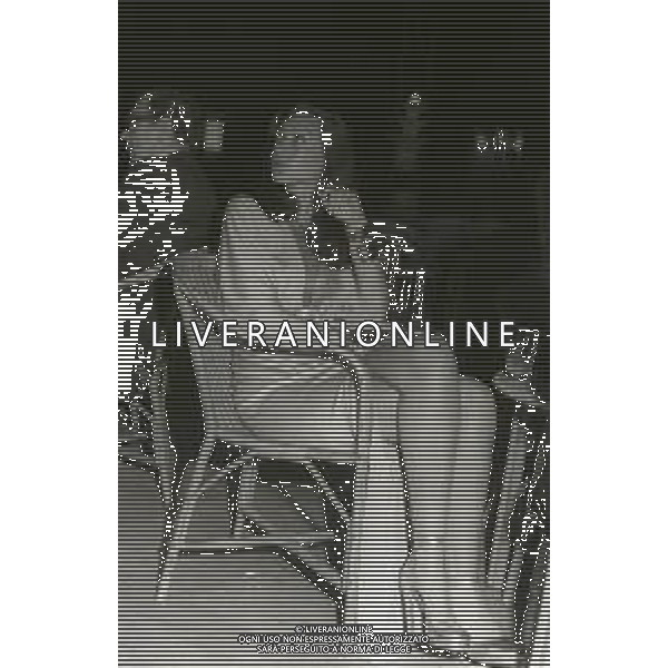 RETROSPETTIVA MARISA BERENSON ATTRICE NELLA FOTO MARISA BERENSON A CANNES NELL\'ANNO1972 AG ALDO LIVERANI SAS
