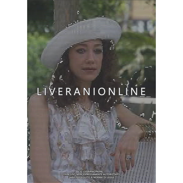 RETROSPETTIVA MARISA BERENSON ATTRICE NELLA FOTO MARISA BERENSON A CANNES NELL\'ANNO 1984 AG ALDO LIVERANI SAS 