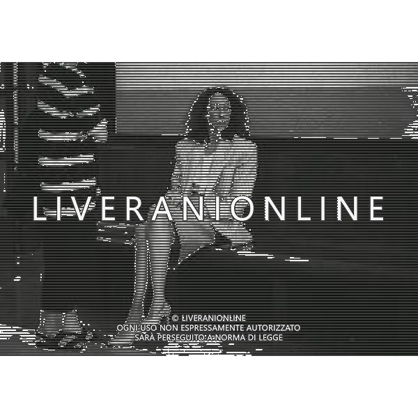 RETROSPETTIVA MARISA BERENSON ATTRICE NELLA FOTO MARISA BERENSON IN TRIBUNALE A MILANO NELL\'ANNO 1985 AG ALDO LIVERANI SAS  