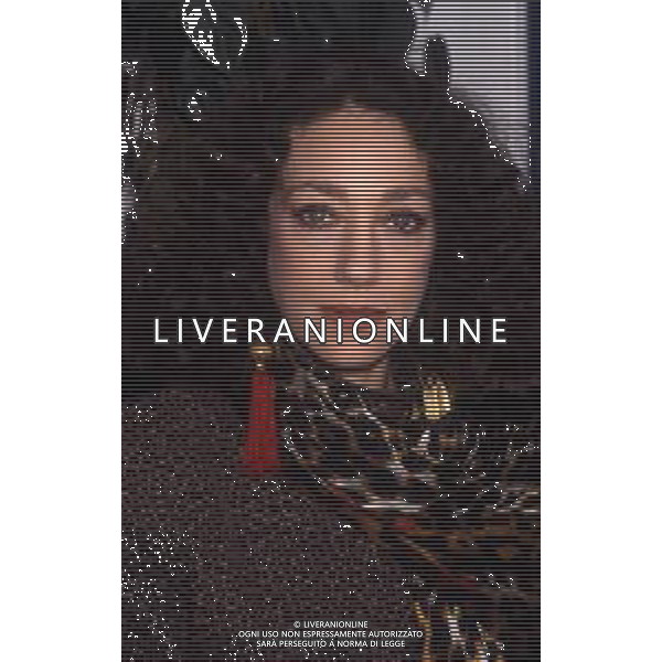 RETROSPETTIVA MARISA BERENSON ATTRICE NELLA FOTO MARISA BERENSON NELL\'ANNO 1986 AG ALDO LIVERANI SAS  
