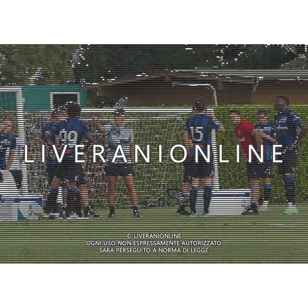 gian piero gasperini con i suoi giocatori durante cooling break ATALANTA - COMO AMICHEVOLE PRECAMPIONATO A ZINGONIA 23.07.2022 ©GIAMPIETRI/ AGENZIA ALDO LIVERANI SAS