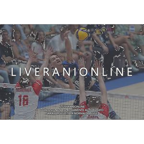 CASALECCHIO DI RENO 24 07 2022 PALLAVOLO MASCHILE ITALIA - POLONIA NATIONAL LEAGUE VOLLEY PER TERZO POSTO NELLA FOTO JURI ROMANO\' ITALIA ©SANNA/AGENZIA ALDO LIVERANI SAS
