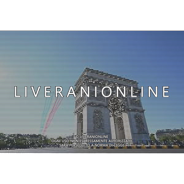 24-07-2022 Tour De France; Tappa 21 Paris - Paris; Frecce, Tricolori; Paris - Arc De Triomphe; ©SIROTTI/AGENZIA ALDO LIVERANI SAS