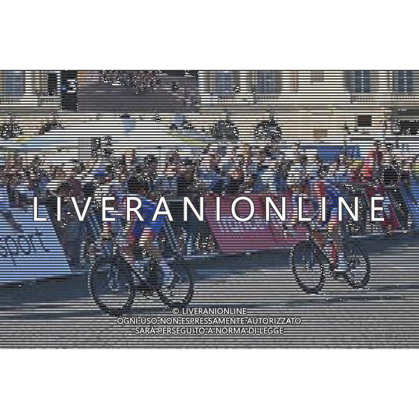 24-07-2022 Tour De France; Tappa 21 Paris - Paris; 2022, Groupama - Fdj; Le Gac, Olivier; Duchesne, Antoine; Paris; ©SIROTTI/AGENZIA ALDO LIVERANI SAS