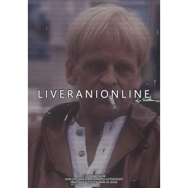 RETROSPETTIVA KLAUS KINSKI ATTORE NELLA FOTO KLAUS KINSKI A CANNES NELL\'ANNO 1980  FOTO ENRICO LIVERANI-AG ALDO LIVERANI SAS 