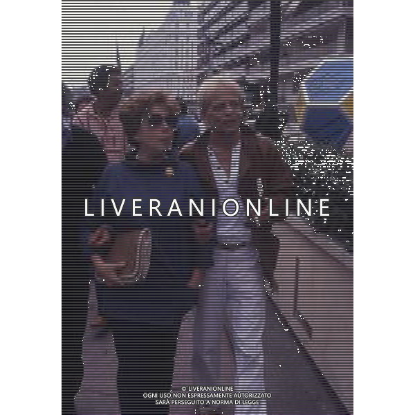 RETROSPETTIVA KLAUS KINSKI ATTORE NELLA FOTO KLAUS KINSKI A CANNES NELL\'ANNO 1980  FOTO ENRICO LIVERANI-AG ALDO LIVERANI SAS 
