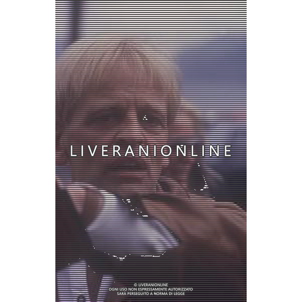 RETROSPETTIVA KLAUS KINSKI ATTORE NELLA FOTO KLAUS KINSKI A CANNES NELL\'ANNO 1980  FOTO ENRICO LIVERANI-AG ALDO LIVERANI SAS 