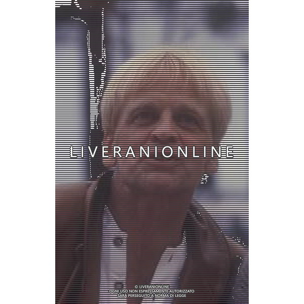 RETROSPETTIVA KLAUS KINSKI ATTORE NELLA FOTO KLAUS KINSKI A CANNES NELL\'ANNO 1980  FOTO ENRICO LIVERANI-AG ALDO LIVERANI SAS 