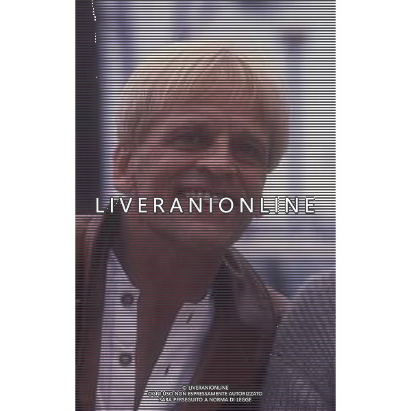 RETROSPETTIVA KLAUS KINSKI ATTORE NELLA FOTO KLAUS KINSKI A CANNES NELL\'ANNO 1980  FOTO ENRICO LIVERANI-AG ALDO LIVERANI SAS 