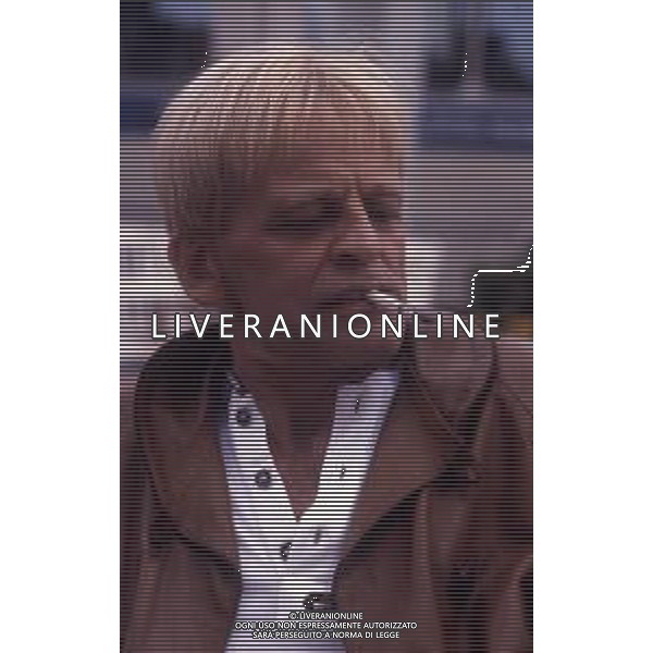 RETROSPETTIVA KLAUS KINSKI ATTORE NELLA FOTO KLAUS KINSKI A CANNES NELL\'ANNO 1980  FOTO ENRICO LIVERANI-AG ALDO LIVERANI SAS 