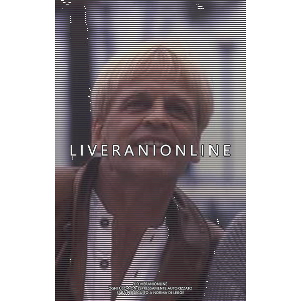 RETROSPETTIVA KLAUS KINSKI ATTORE NELLA FOTO KLAUS KINSKI A CANNES NELL\'ANNO 1980  FOTO ENRICO LIVERANI-AG ALDO LIVERANI SAS 