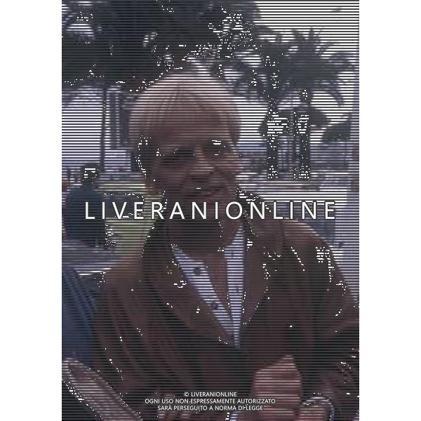 RETROSPETTIVA KLAUS KINSKI ATTORE NELLA FOTO KLAUS KINSKI A CANNES NELL\'ANNO 1980  FOTO ENRICO LIVERANI-AG ALDO LIVERANI SAS 
