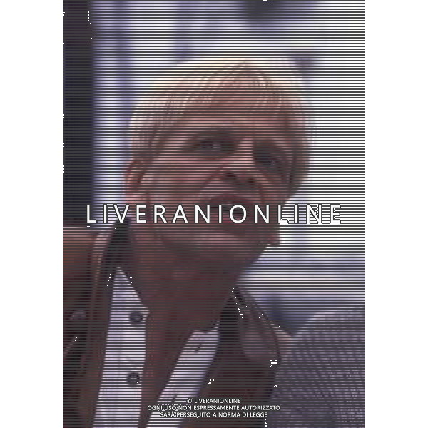 RETROSPETTIVA KLAUS KINSKI ATTORE NELLA FOTO KLAUS KINSKI A CANNES NELL\'ANNO 1980  FOTO ENRICO LIVERANI-AG ALDO LIVERANI SAS 