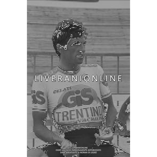 RETROSPETTIVA FRANCESCO MOSER CICLISTA NEL 1985 ©Archivio Giovanni Liverani /AGENZIA ALDO LIVERANI SAS