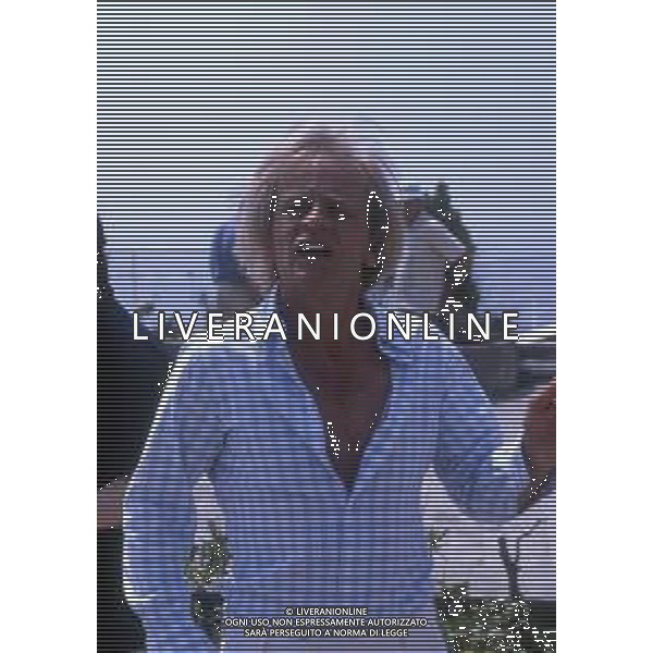 RETROSPETTIVA KLAUS KINSKI ATTORE NELLA FOTO KLAUS KINSKI A CANNES NELL\'ANNO 1982 FOTO ENRICO LIVERANI-AG ALDO LIVERANI SAS