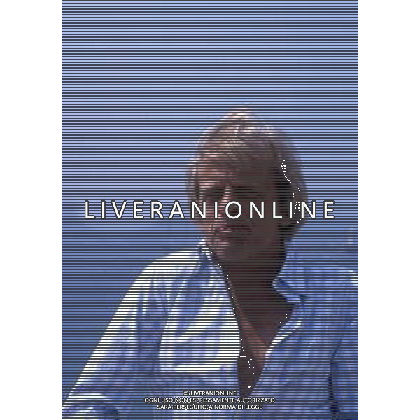 RETROSPETTIVA KLAUS KINSKI ATTORE NELLA FOTO KLAUS KINSKI A CANNES NELL\'ANNO 1982 FOTO ENRICO LIVERANI-AG ALDO LIVERANI SAS