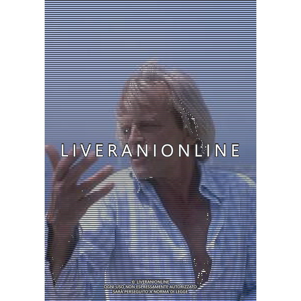 RETROSPETTIVA KLAUS KINSKI ATTORE NELLA FOTO KLAUS KINSKI A CANNES NELL\'ANNO 1982 FOTO ENRICO LIVERANI-AG ALDO LIVERANI SAS