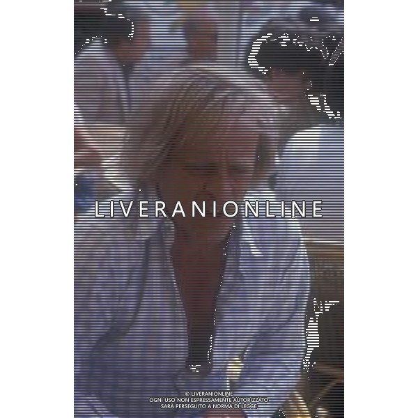 RETROSPETTIVA KLAUS KINSKI ATTORE NELLA FOTO KLAUS KINSKI A CANNES NELL\'ANNO 1982 FOTO ENRICO LIVERANI-AG ALDO LIVERANI SAS