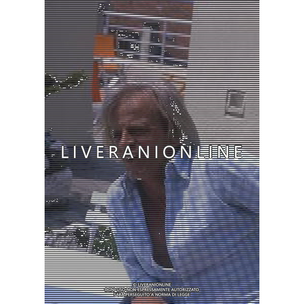 RETROSPETTIVA KLAUS KINSKI ATTORE NELLA FOTO KLAUS KINSKI A CANNES NELL\'ANNO 1982 FOTO ENRICO LIVERANI-AG ALDO LIVERANI SAS