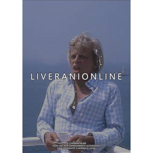 RETROSPETTIVA KLAUS KINSKI ATTORE NELLA FOTO KLAUS KINSKI A CANNES NELL\'ANNO 1982 FOTO ENRICO LIVERANI-AG ALDO LIVERANI SAS