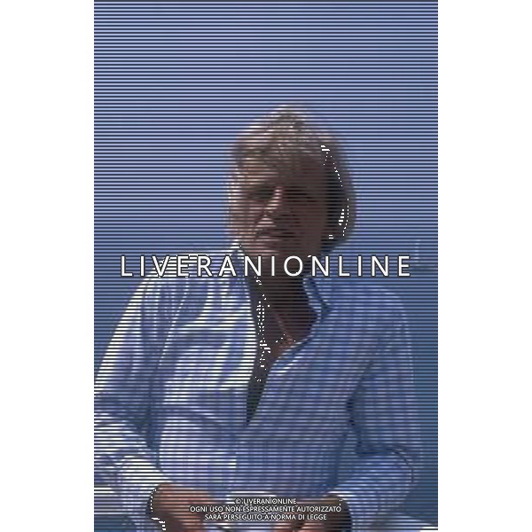 RETROSPETTIVA KLAUS KINSKI ATTORE NELLA FOTO KLAUS KINSKI A CANNES NELL\'ANNO 1982 FOTO ENRICO LIVERANI-AG ALDO LIVERANI SAS