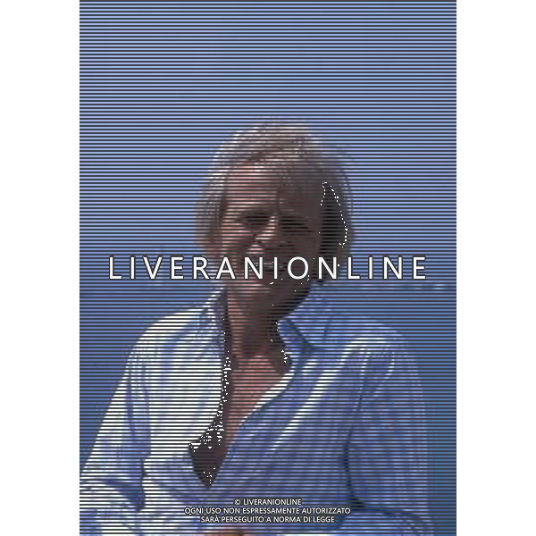 RETROSPETTIVA KLAUS KINSKI ATTORE NELLA FOTO KLAUS KINSKI A CANNES NELL\'ANNO 1982 FOTO ENRICO LIVERANI-AG ALDO LIVERANI SAS
