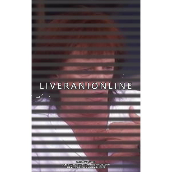 RETROSPETTIVA KLAUS KINSKI ATTORE NELLA FOTO KLAUS KINSKI A CANNES NELL\'ANNO 1988 AG ALDO LIVERANI SAS 