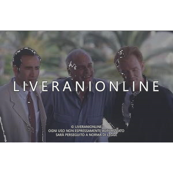 RETROSPETTIVA DAVID CARUSO ATTORE NELLA FOTO DAVID CARUSO A CANNES CON NICOLAS CAGE AG ALDO LIVERANI SAS