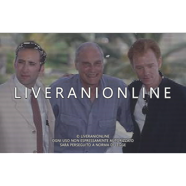 RETROSPETTIVA DAVID CARUSO ATTORE NELLA FOTO DAVID CARUSO A CANNES CON NICOLAS CAGE AG ALDO LIVERANI SAS