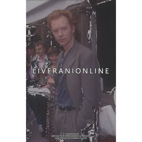 RETROSPETTIVA DAVID CARUSO ATTORE NELLA FOTO DAVID CARUSO A VENEZIA NELL\'ANNO 1995 AG ALDO LIVERANI SAS