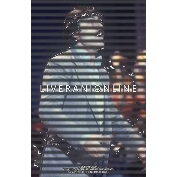 RETROSPETTIVA LANDO BUZZANCA ATTORE E CANTANTE NELLA FOTO LANDO BUZZANCA A SANREMO NELL\'ANNO 1981 AG ALDO LIVERANI SAS