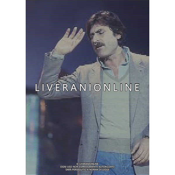 RETROSPETTIVA LANDO BUZZANCA ATTORE E CANTANTE NELLA FOTO LANDO BUZZANCA A SANREMO NELL\'ANNO 1981 AG ALDO LIVERANI SAS