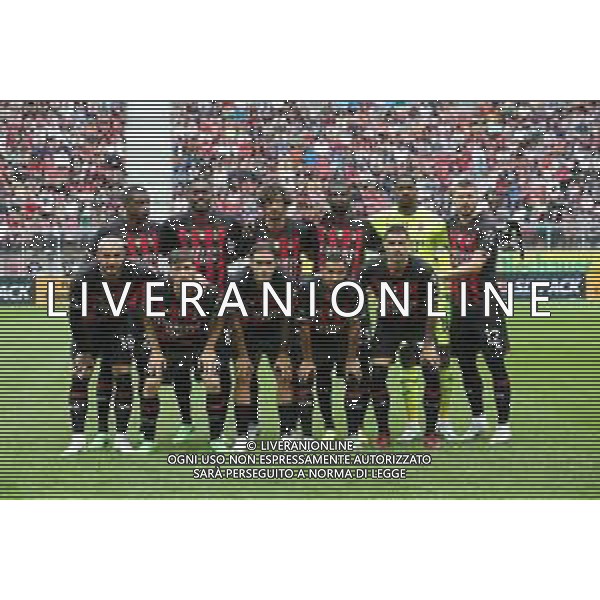 WOLFSBERGER - MILAN AMICHEVOLE PRECAMPIONATO A KLAGENFURT 27.08.2022 NELLA FOTO LA FORMAZIONE DELLA SQUADRA DEL MILAN ©/AGENZIA ALDO LIVERANI SAS