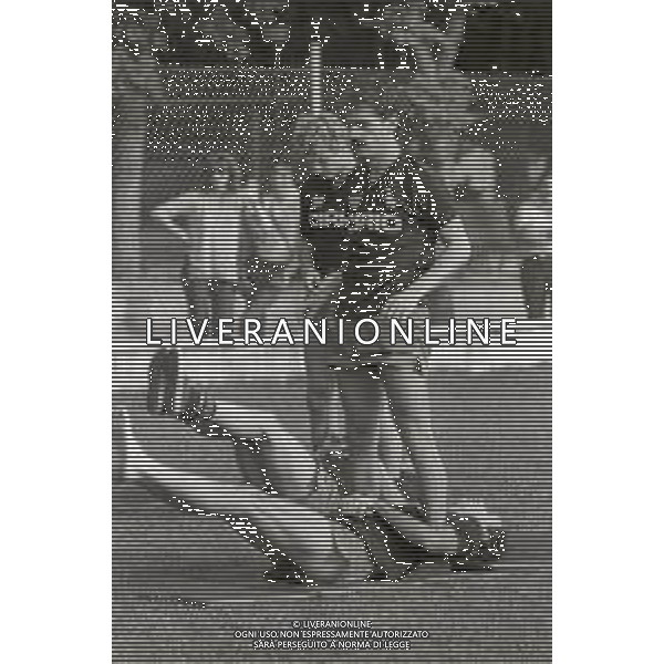 RETROSPETTIVA PAOLO DAL FIUME CALCIATORE NELLA FOTO PAOLO DAL FIUME CON LA MAGLIA DEL NAPOLI CALCIO AG ALDO LIVERANI SAS